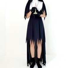 마이미룸 악마 수녀 코스튬 의상 + 양말 랜덤발송