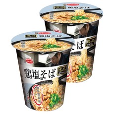 ACECOOK鹽味雞湯風味杯麵，濃郁美味，耐嚼麵條, 2入