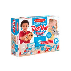 Melissa&Doug 瑪莉莎 角色扮演 寵物診所治療遊戲組, 1組