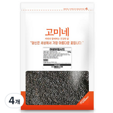 고미네 야생 바질시드, 500g, 4개