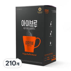 아이브루 예가체프 블렌드 원두커피믹스, 1g, 70개입, 3개