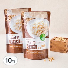 곰곰 우리콩 콩비지, 400g, 10개