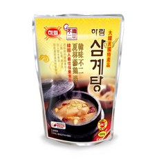 Harim 韓味不二 夏林人蔘雞湯, 1000g 添加鮑魚湯頭, 1kg, 1袋