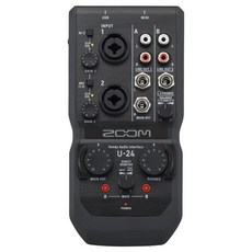 ZOOM 行動錄音介面 U-24 高音質錄製 輕巧便攜 適用於PC/Mac/iPad