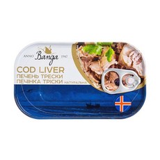 BANGA 鱈魚肝, 開罐即食, 冰島新鮮魚獲製成, 115g, 1罐