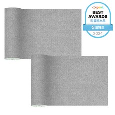 딩동펫 미끄럼 방지매트 롤형, 그레이, 2개 그레이, 2개