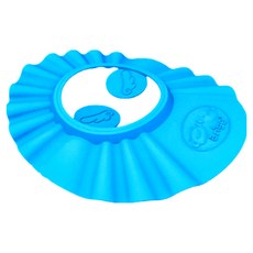 ange 洗髮帽 護耳型 柔軟EVA材質, 保護寶寶頭部, 藍色, 1個