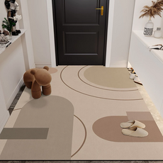 北歐風玄關PVC皮革地墊, 尺寸100x120cm, 100 x 120cm, 夢幻, 1件