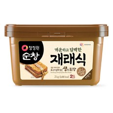 청정원순창 재래식 생된장, 2kg, 1개 장/소스/드레싱/식초 청정원순창 재래식 생된장, 2kg, 1개 장/소스/드레싱/식초