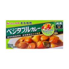 House 好侍 純素素食咖哩, 溫潤清爽多層次, 濃醇咖哩香, 200g, 1盒