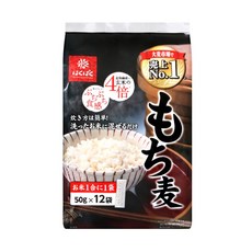 Hakubaku 黃金糯麥, 含豐富膳食纖維, 50g x 12袋, 600g, 1袋