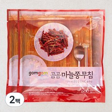 곰곰 마늘쫑무침, 500g, 2팩