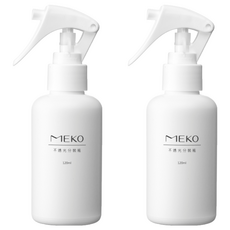 MEKO 不透光分裝噴槍瓶 200ml, 攜帶方便, 優良材質, 用於分裝化妝水等液態類, 可分裝酒精(建議稀釋至70-75度), 白色, 2瓶