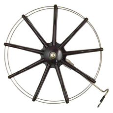 紡車輪 20cm，塑膠和不鏽鋼材質, 1個