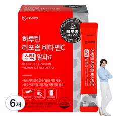 하루틴 리포좀 비타민C 스틱 알파 30p, 6개, 90g