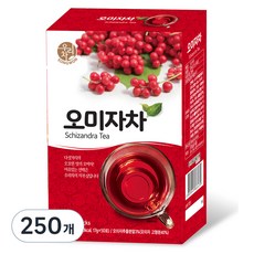 우리차 송원식품 오미자차, 17g, 50개입, 5개