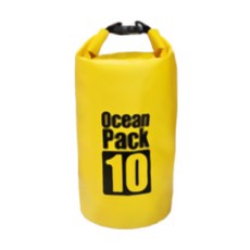 OceanPack 戶外運動防水桶包, 500D夾網布, 30L, 25 x 50cm, 黃色