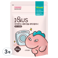 아이앤어스 3챔버 세탁조클리너 10개입, 110g, 3개