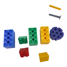 Morphun 創意積木 Set 35p, 幼兒汽車, 1個