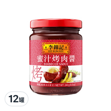 李錦記 蜜汁烤肉醬 240克, 中式香烤風味, 精選蜂蜜調製, 240g, 12罐