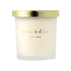 COCODOR 珂珂朵爾 大豆蠟燭, 130g, 天然大豆製成, Pure Cotton 純棉, 純棉花香, 1個