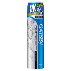 GATSBY 冰漩爽身噴霧 極凍冰橙, 216ml, 1瓶