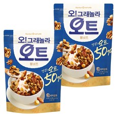 Market O 格蘭諾拉麥片 堅果口味, 2包, 360g