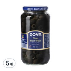 고야 대용량 피티드 블랙 올리브, 875g, 5개