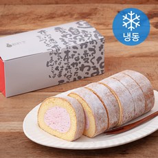 신키네도 스트로우베리 스타 롤 (냉동), 350g, 1개
