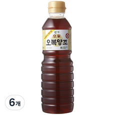 오복 황가 양조간장, 500ml, 6개