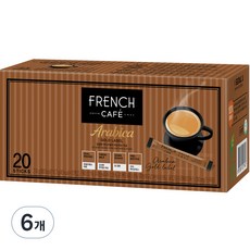 프렌치카페 아라비카 골드라벨 카페믹스, 11g, 20개입, 6개
