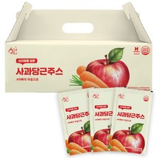 황금이네 사과당근주스, 100ml, 30개