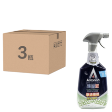 Astonish 瞬效除黴去汙清潔劑，3瓶裝，EXTRA STRENGTH MOLD & MILDEW STAIN BLASTER, 750ml, 3瓶