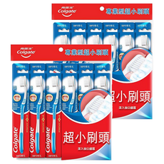 Colgate 高露潔 專業型超小刷頭牙刷, 6支, 2包