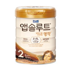 앱솔루트 명작 2FL 분유 2단계, 800g, 1개