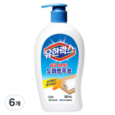 Yuhanrox 砧板抹布用清潔劑, 500ml, 6個