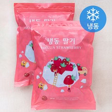 중국산 딸기 (냉동), 1kg, 2개