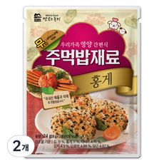 맛있는풍경 주먹밥재료 홍게 3p, 2개, 24g