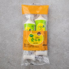 맑은물에 참 좋은 국산콩 100% 순두부, 400g, 2개