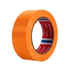 다다 고점도 강력 면 테이프 40mm x 50m, 진 오렌지, 1개