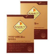 뉴트리 카무트 브랜드밀 함유 발효효소 30p, 60g, 2개