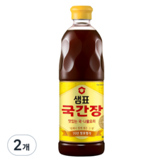 샘표 국간장, 860ml, 2개