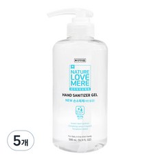 네이쳐러브메레 NEW 손소독제, 5개, 500ml