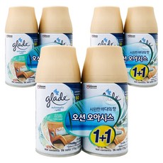 그레이드 자동분사 방향제 오션 이스케이프 리필, 538ml, 3개