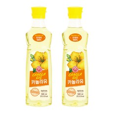 오뚜기 카놀라유, 500ml, 2개