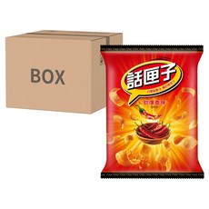 波卡 話匣子 玉米片 勁爆香辣, 52g, 12包