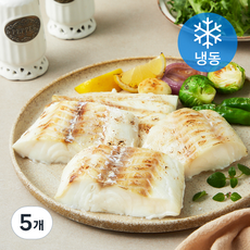 다미원 대구 스테이크 (냉동), 5개, 500g