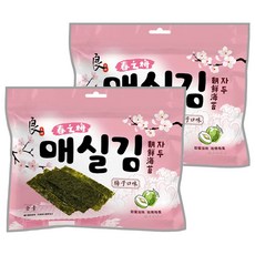 良澔 韓式海苔 梅子口味, 30公克, 30g, 2包