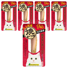INABA CIAO 啾嚕 鰹魚燒魚柳條, 綠茶消臭配方, 新鮮土佐清水直送, 鰹魚風味, 5條