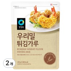 [청정원] 우리밀 튀김가루, 450g, 2개